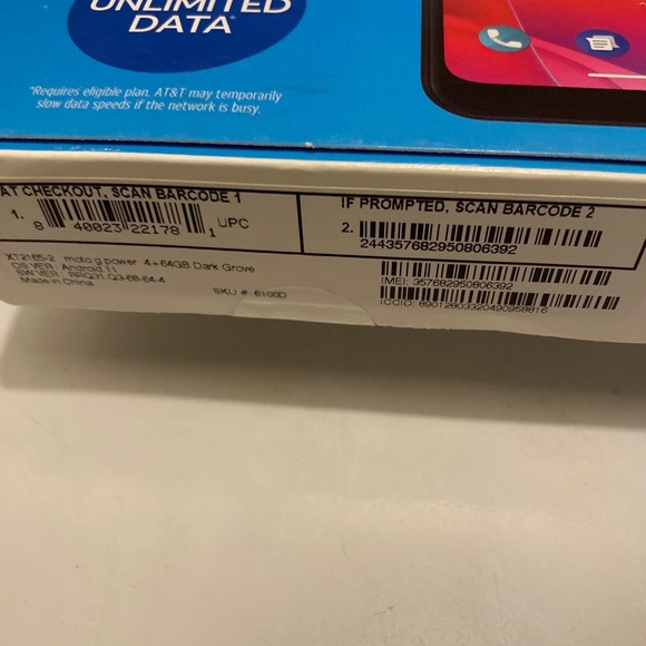 AT&T Prepaid Moto G Power - Picture 4 of 4